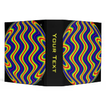 colorful circle binders