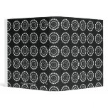 Colorful Circle Burst Designer Binder binders