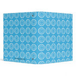 Colorful Circle Burst Designer Binder binders
