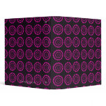 Colorful Circle Burst Designer Binder binders