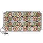 Colorful Circle Motif Portable Audio Speaker