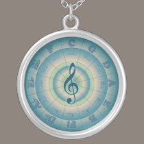 Colorful Circle of Fifths necklaces