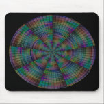 Colorful circle pattern mousepad mousepads