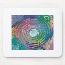 Colorful Circle Water Drop Mousepad by JKdesigns Colorful Circle Water Drop Mousepad