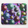 Colorful Circles, 3D Look Mouse Mat