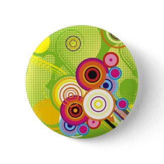 Colorful Circles Button button