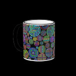 Colorful Circles Coffee Mug mugs