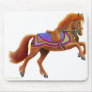 Colorful Circus Horse Mousepad