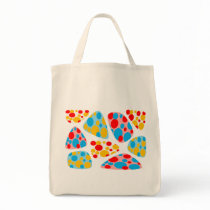 Colorful Circus Mosaic bags