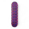 Colorful Circus Mosaic Deck skateboards by JuJuGarden Colorful Circus Mosaic Deck skateboards