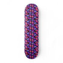 Colorful Circus Mosaic Deck skateboards by JuJuGarden Colorful Circus Mosaic Deck skateboards