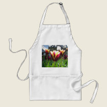 Colorful City Tulips aprons