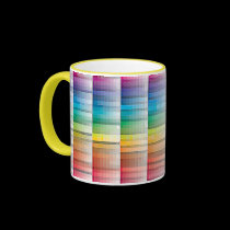 Colorful Coffee Mug - Choose your accent and style