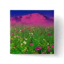 Colorful Colorado, Pikes Peak Mountain buttons
