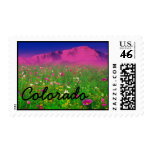 Colorful Colorado, Pikes Peak Mountain Stamp