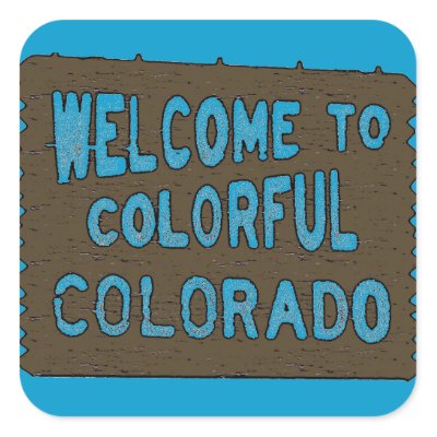 Colorful Colorado Sign