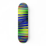 Colorful Colored louvers Skate Boards
