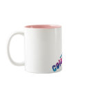 Colorful colorguard mugs