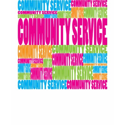 Colorful Community Service Tee Shirts by busybees
