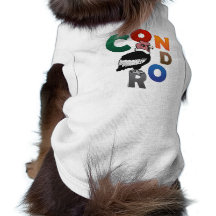 Colorful Condor Dog Tshirt