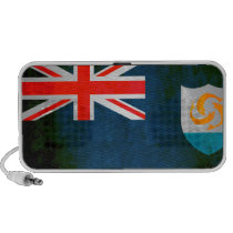 Colorful Contrast Anguillan Flag Speaker System
