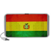 Colorful Contrast Bolivian Flag Mini Speaker