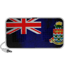 Colorful Contrast Caymanian Flag PC Speakers