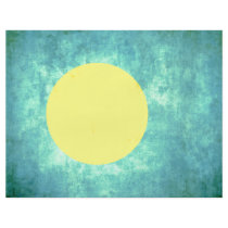 Colorful Contrast PalauanFlag Flyer