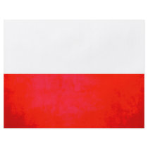 Colorful Contrast PolishFlag Flyer
