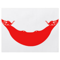 Colorful Contrast Rapa NuianFlag Flyer Design
