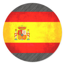 Colorful Contrast SpanishFlag Stickers