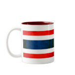 Colorful Contrast ThaiFlag mugs