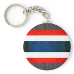 Colorful Contrast ThaiFlag keychains
