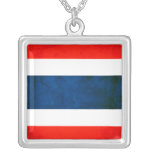Colorful Contrast ThaiFlag necklaces
