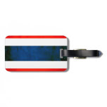 Colorful Contrast ThaiFlag luggage tags