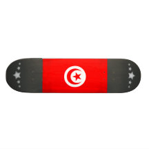 Colorful Contrast TunisianFlag Custom Skateboard