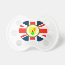 Colorful Contrast TurkFlag Pacifier