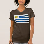 Colorful Contrast UruguayanFlag T-shirts