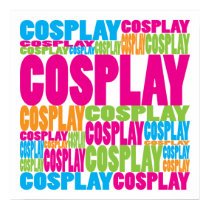 Colorful Cosplay posters by busybees Colorful Cosplay posters