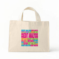 Colorful Credit Analysis bags