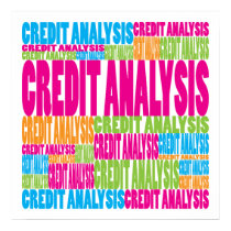 Colorful Credit Analysis posters