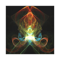 Colorful crystal canvas prints