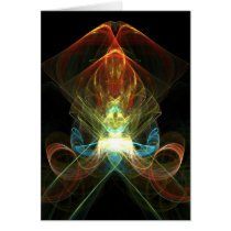 Colorful crystal cards
