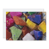 Colorful Crystals Invitations