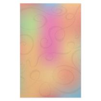 Colorful Curl Design stationery