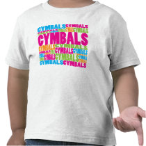 Colorful Cymbals t-shirts