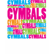 Colorful Cymbals t-shirts