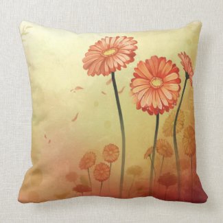 Colorful Daisies Pillows