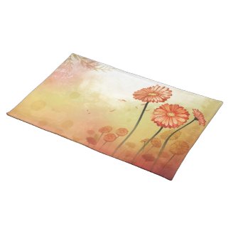 Colorful Daisies Placemats