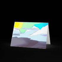 Colorful Dallas Morning Greeting Card cards